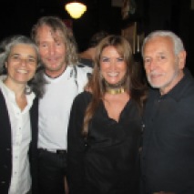 Magda Botafogo, Marcos Valle, Patricia Alví e Carlos Lyra